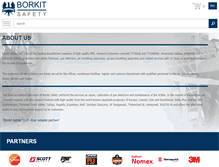 Tablet Screenshot of borkitsafety.com
